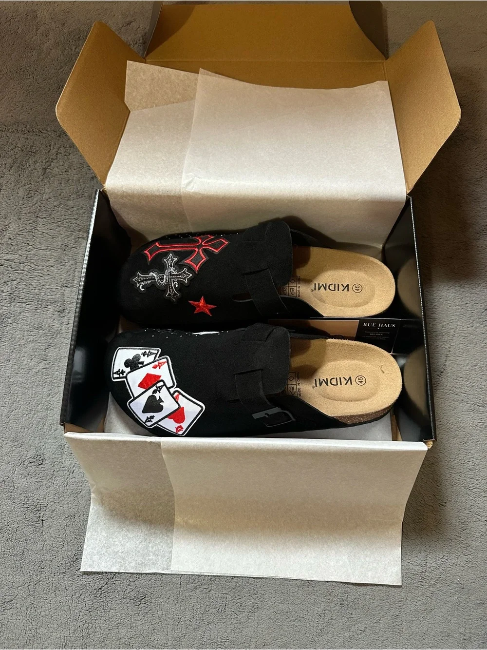 Custom Card & Cross Patch Clogs